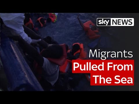 Report: Desperate Attempts To Save Migrants From The Sea