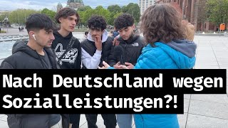 BERLIN Alexanderplatz: Ich will Sozialgeld und eine deutsche Freundin!?