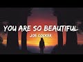 You Are So Beautiful - Joe Cocker (Lyrics) &quot;you are so beautiful to me can&#39;t you see&quot;