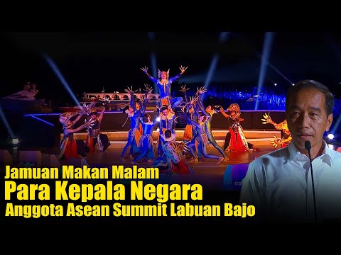 🔴 LIVE - Jamuan Makan Malam Para Anggota  KTT ke-42 ASEAN Indonesia, Labuan Bajo