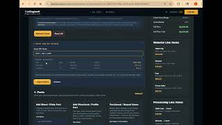 Bottom-Up Quote Builder — Build Accurate Job Quotes from Material to Sell Price | FabEngineer Pro