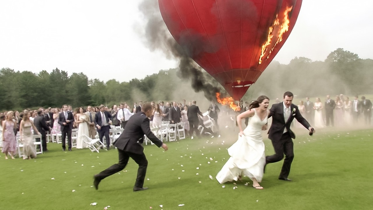 Funny Wedding Fails Caught on Camera