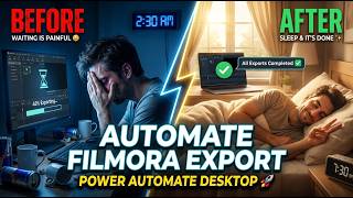 How to Batch Export Multiple Filmora Projects Automatically SET AND FORGET