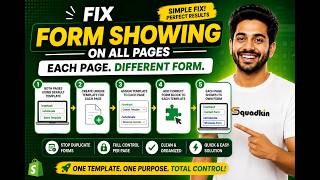 How to add different different forms on different pages | SK: Advanced Form Builder | Shopify Forms