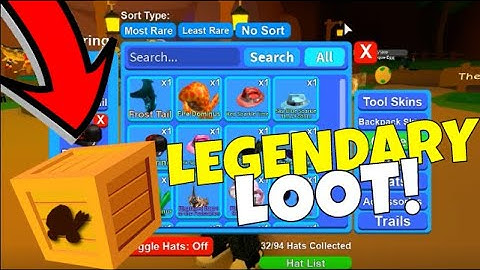 LEGENDARY Omega Hat Crate! Omega Crate Opening/Trades! | Roblox Mining Simulator
