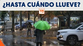 Precipitaciones de primavera: ¿Hasta cuándo llueve en Santiago?