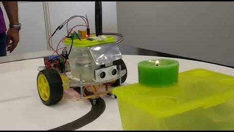 Robot Arduino Bombero Modelo 2