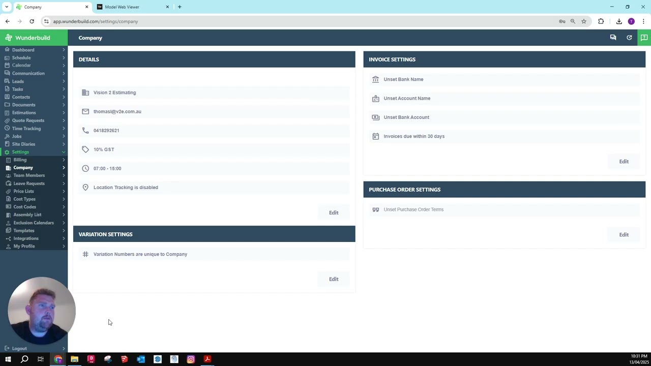 V2E   WUNDERBUILD   PART 1  Download, Set Up & Import the Pricebook