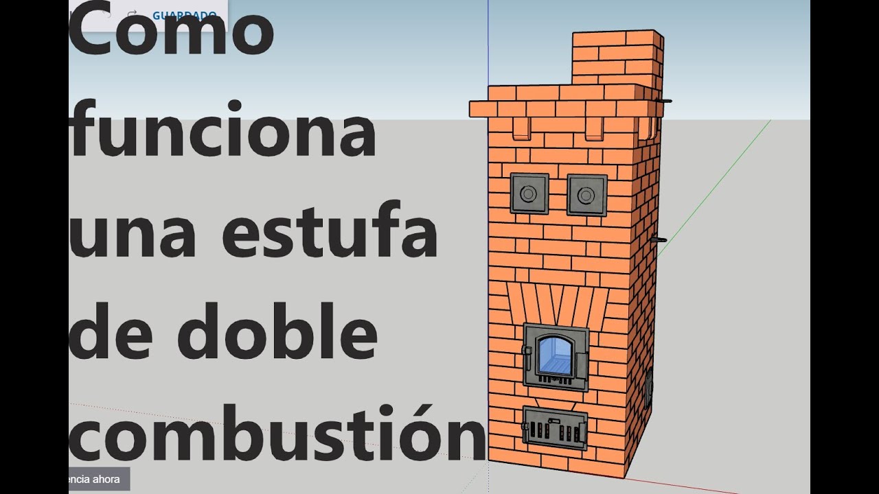 COMO FUNCIONAN UNA ESTUFA DE DOBLE COMBUSTIÓN