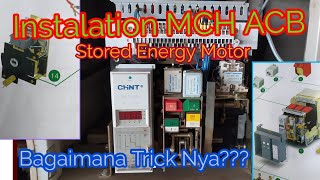 How to install ACB Motor #Motorized #MCH #Chint