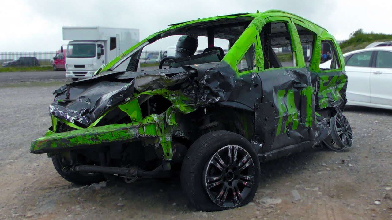 King of the Peak 2024 ~ 1600cc Bangers & Junior Bangers @ Buxton Raceway