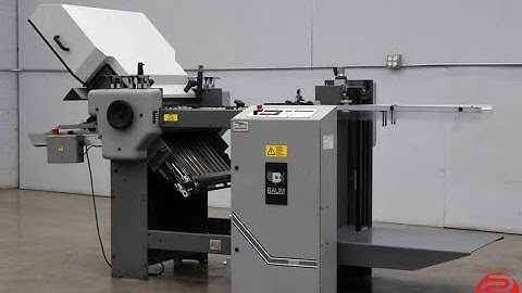 Baum 2020 Pile Feed Paper Folder