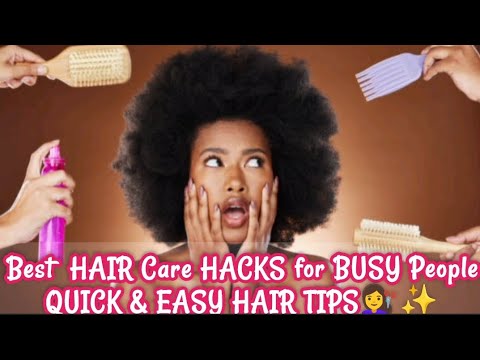 Best Hair Care Hacks for Busy People | Quick & Easy Hair Tips 💇‍♀️ - YouTube