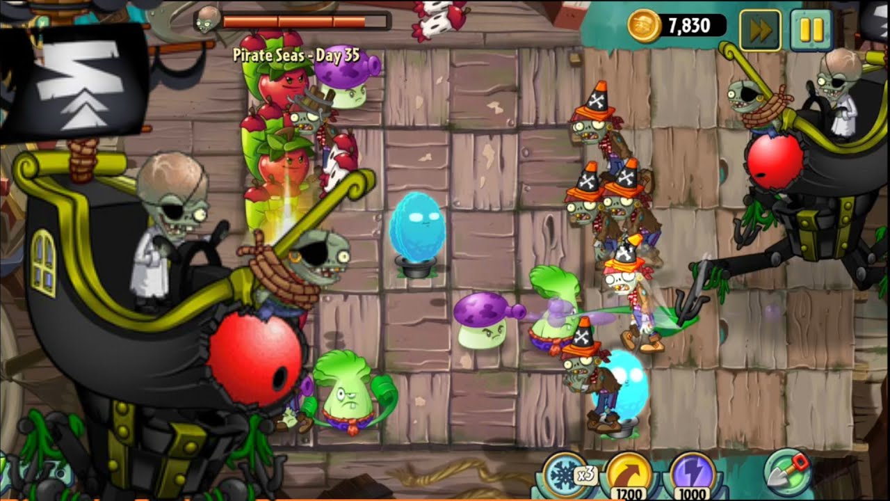 Plants VS Zombies 2 Reflourished - Part 70 - Fighting Zombot Plank
