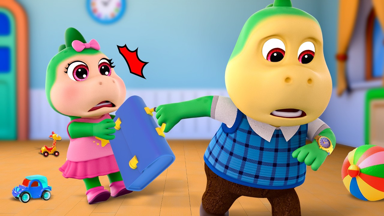 My Dad Is Away 🚶🏻‍♂️🧰 Daddy Play With Me! Don't Leave Me! 😭 Fire Spike Family Kids Stories