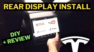Rear Screen Display Install + Review- Tesla Model Y | 3 - Hansshow H86 Backseat Video