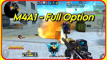 CF Mobile | M4A1-Full Option Như Của Lính Đánh Thuê Đẹp Thực Sự | Tường CT
