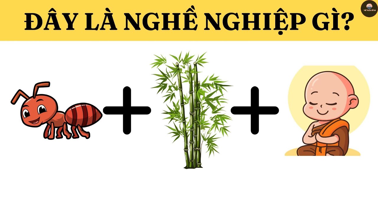 ĐUỔI HÌNH BẮT CHỮ  ĐOÁN TÊN NGHỀ NGHIỆP | THỬ THÁCH ĐỐ VUI