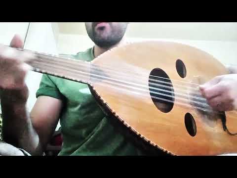 أغنية كتبتك غنوة على بابي أصالة عزف عود نزيه ابراهيم