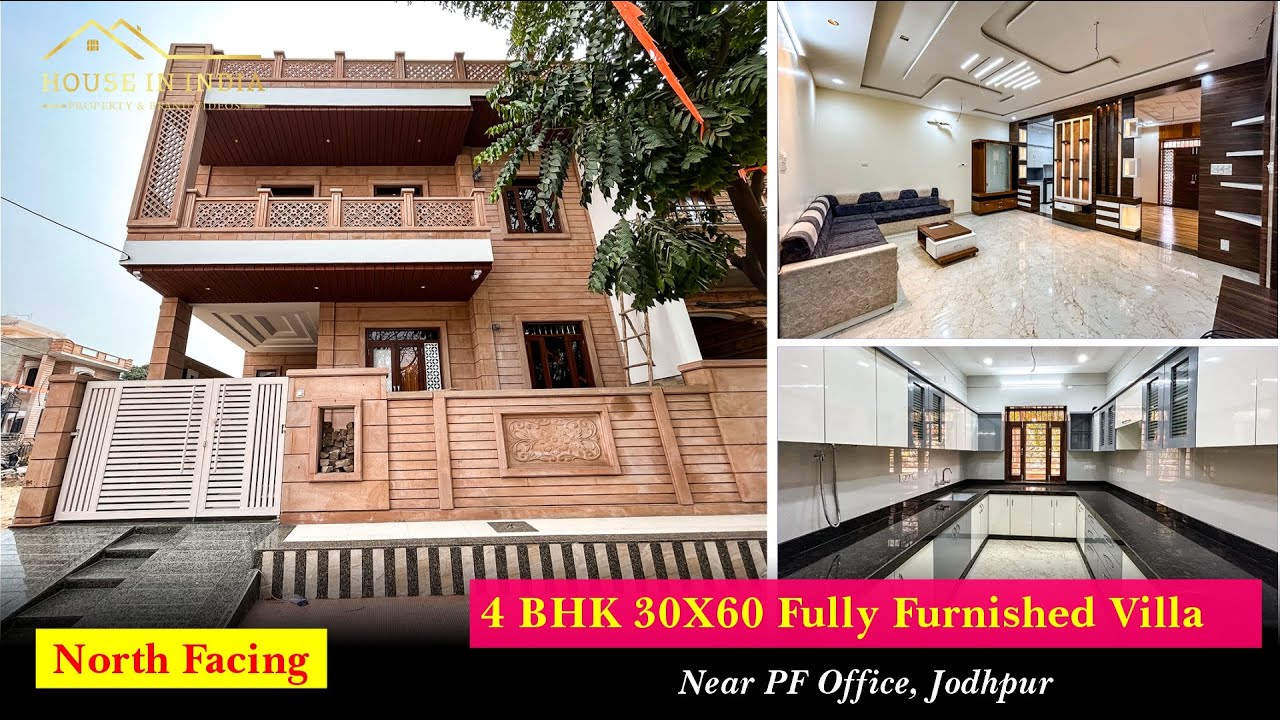 4 BHK 30x60 Ultra Luxurious Villa in Jodhpur | Property in Jodhpur