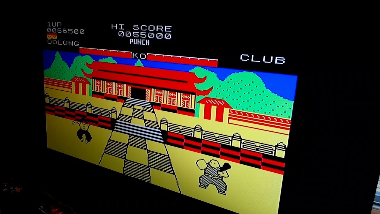 ZX Spectrum, Yie Ar Kung-Fu, 132000 points - YouTube