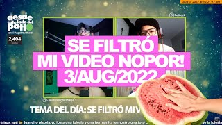 Se Filtró Mi Video Erótico | El Show De Angel David Sardi Deldp 3/8/2022
