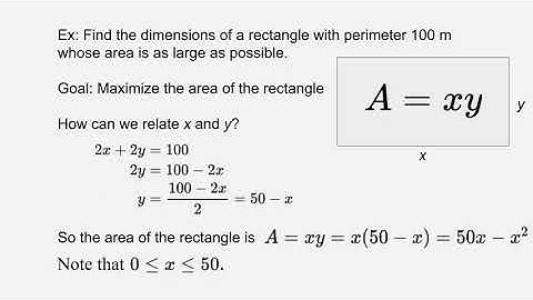 Optimization Problems part 1 (Calculus)