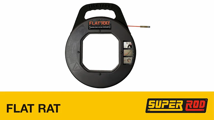 Super Rod Flat Rat - Fish Tape