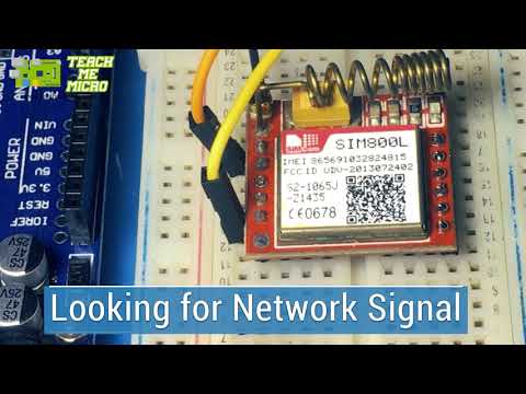 SIM800L Status LED Indicators