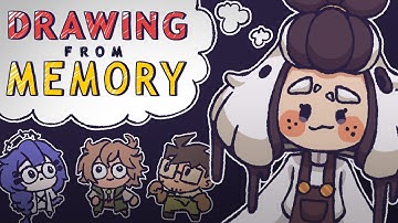 Artist w/ Aphantasia VS Drawing from Memory 🎨😱 [ ft. some fun fellas! ]