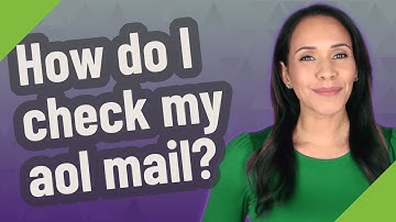 How do I check my aol mail?
