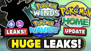 HUGE LEAKS! NEW Dragon/Poison Pokemon & Gym Leader Details! NEW Pokemon Home Update!