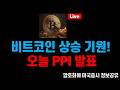 비트코인 상승 기원! 오늘 PPI 발표