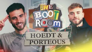 DARTS CHALLENGE With Hoedt & Porteous 🎯 | THE BOOT ROOM 🥾