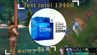 TEST Y TEMPERATURAS  INTEL I5 13400 | DISIPADOR STOCK | PRUEBAS REALES