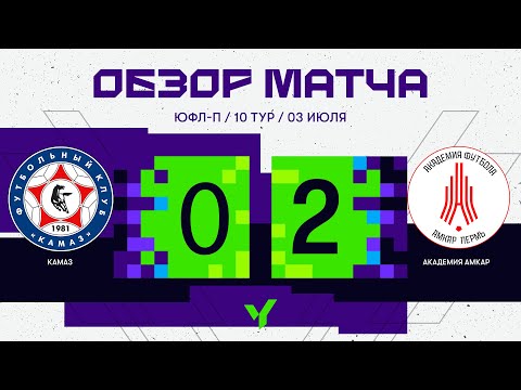 Capa de ЮФЛ П-3. Обзор матча. КАМАЗ (Набережные Челны) - АКАДЕМИЯ АМКАР (Пермь)
