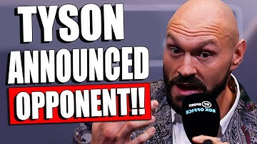 Tyson Fury UNEXPECTEDLY ANNOUNCED A FIGHT WITH Anthony Joshua AFTER REMATCH WITH Alexander Usyk