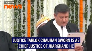 Download Lagu Justice Tarlok Singh Chauhan takes oath as Chief Justice of Jharkhand High Court MP3 Download Lagu Justice Tarlok Singh Chauhan takes oath as Chief Justice of Jharkhand High Court MP3