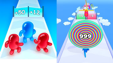Layer Man vs Join Blob Clash 3D - All Levels SpeedRun Gameplay Android iOS Ep3