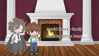 |Repost| Horrid Henry's family react to him as Dazai |ORIGINAL||read description|