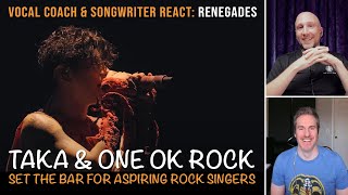Vocal Coach & Songwriter React to Renegades - One Ok Rock (LIVE) | Song Reaction and Analysis to OOR