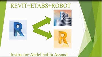 How to export Model Revit To Robot Structural & Etab for analysis