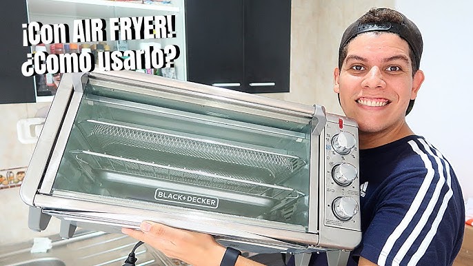 Comprar Mini horno para freír al aire, horno eléctrico 2 en 1,  electrodoméstico, horno para hornear multifuncional