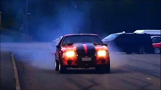 Sleeper Foxbody Mustang Burnouts