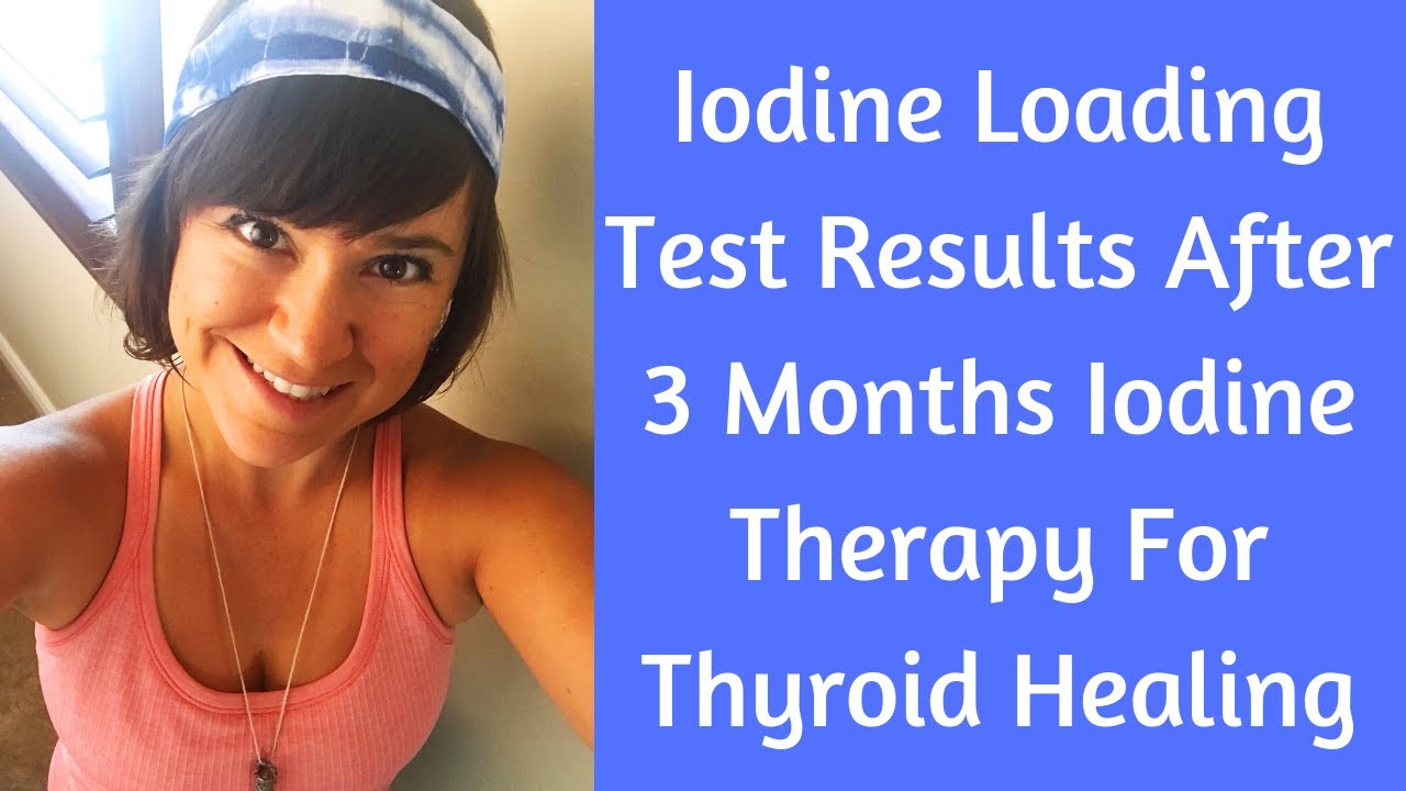 3Month Iodine Test Results YouTube