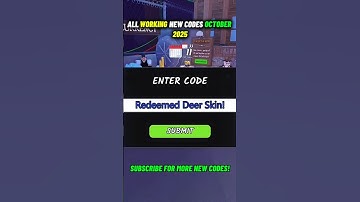 ALL SECRET NEW UPDATE 99 NIGHTS IN FOREST CODES (October 2025) 💎 FREE DEER SKIN! #99nightintheforest