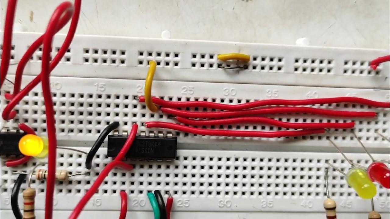 SHIFT REGISTER ,IC-7495(4) - YouTube