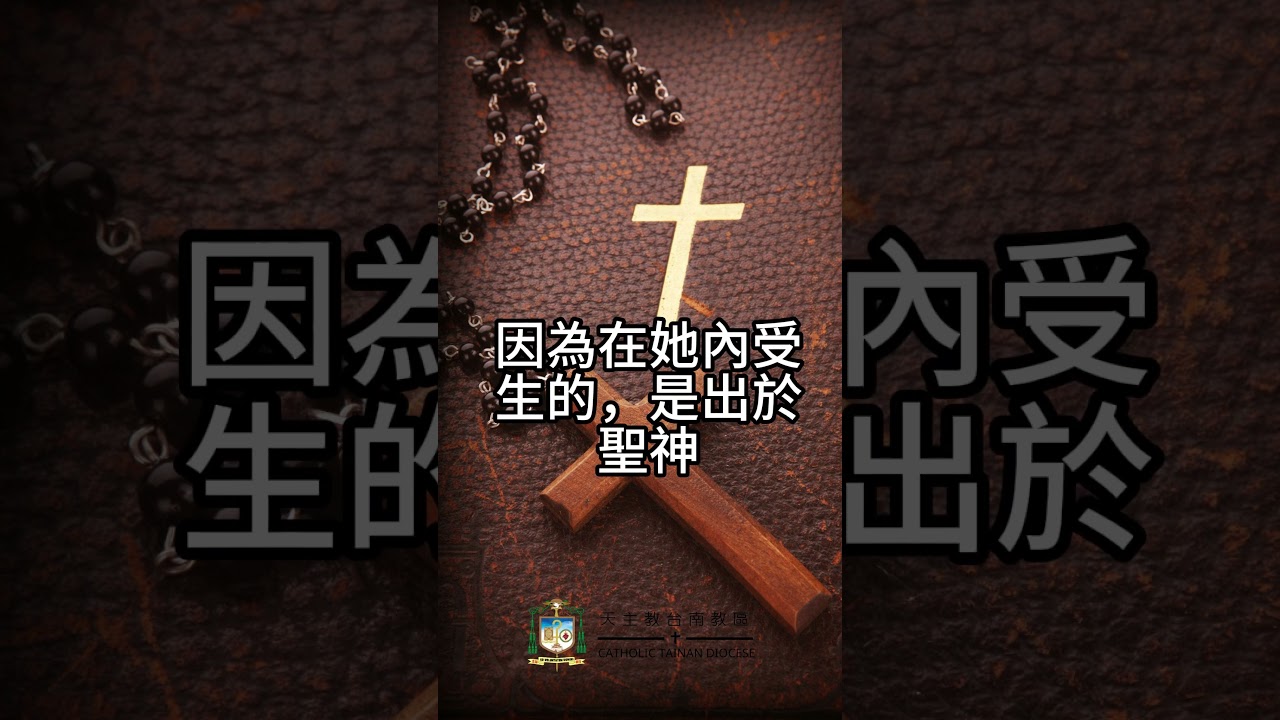 12/21   恭讀聖瑪竇福音　1:18-24    耶穌生於瑪利亞，瑪利亞許配於達味之子若瑟。