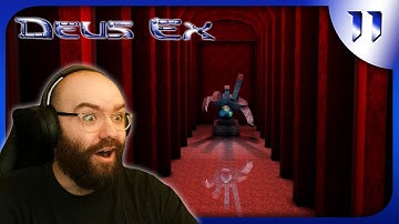 They Have WHAT In The VersaLife Building!? | Deus Ex - Blind Playthrough [Part 11]