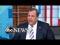 Chris Christie weighs in on his new book, shutdown, Roger Stone